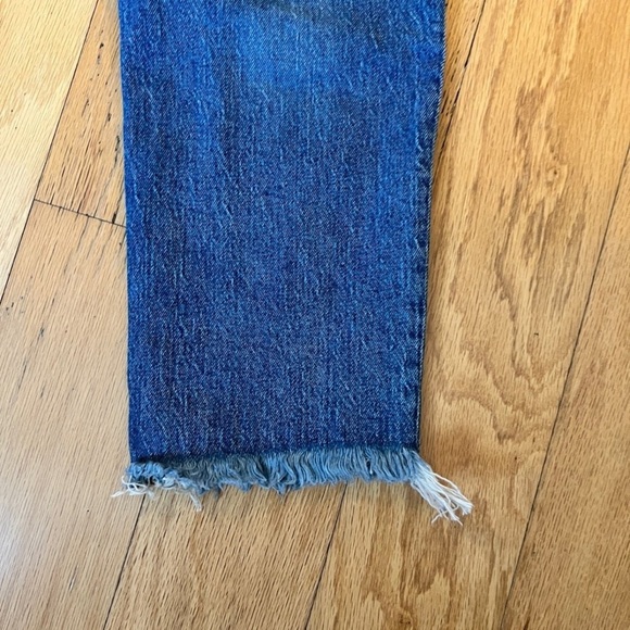 Madwell Perfect Vintage Jean Raw Hem 31 medium wash - Picture 10 of 12